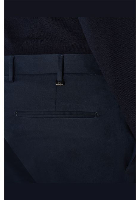 PT Torino Pantaloni Skinny Dieci in Gabardina Stretch Navy Uomo PT TORINO | Pantaloni | CO-ASX0Z00FWD0360